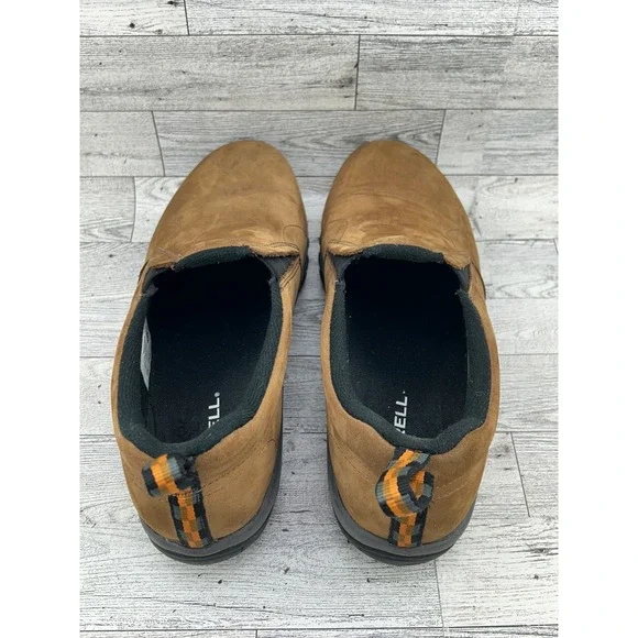 Merrell Jungle Moc Mens 9.5 Brown Suede Slip On Hiking Walking Shoes J60831 - Picture 10 of 14